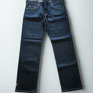 AG Adriano Goldschmied Dark Wash Straight Jeans